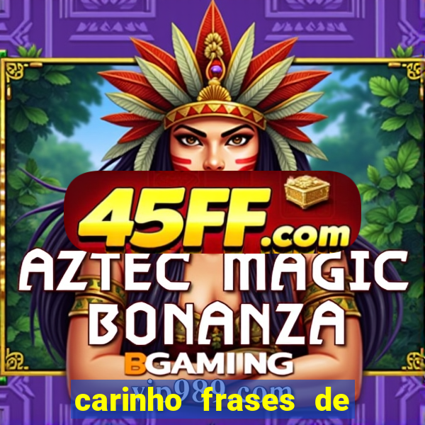 carinho frases de boa noite